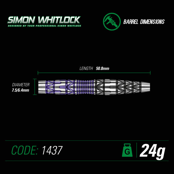 Winmau Simon Whitlock SE 24gr