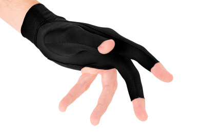 Handschuh Predator Second Skin, 3-Finger, RECHTE HAND, schwarz-gelb, L&XL