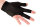 Handschuh Predator Second Skin, 3-Finger, RECHTE HAND, schwarz-gelb, L&XL