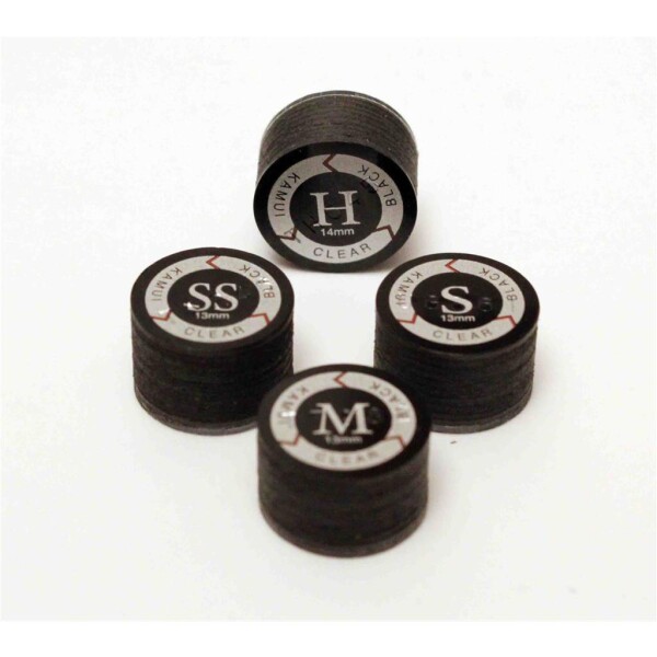 Kamui Clear Black Klebeleder 14 mm hard