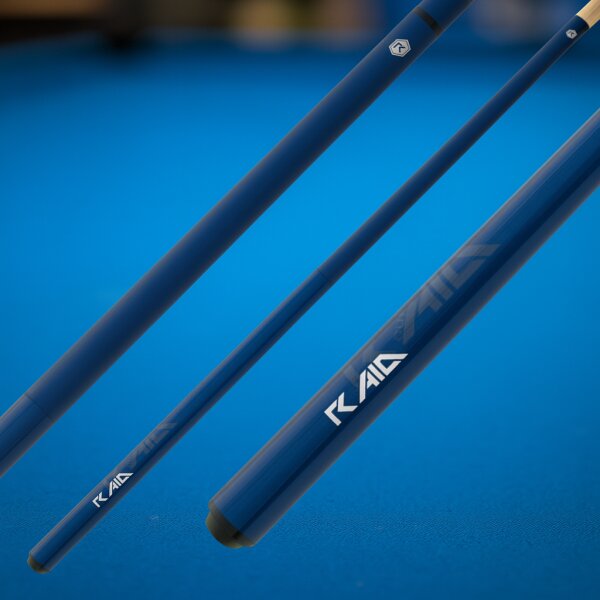 Billardqueue, Pool, RAID CS-03, by Falcon, blau, 3,5T-Schnellverschluss