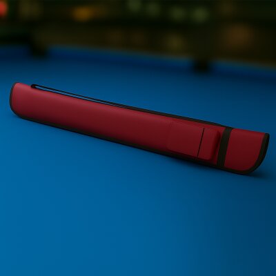 Billard Queue Tasche für 2-teiliges Pool Queue viele Farben + Zubehörtasche