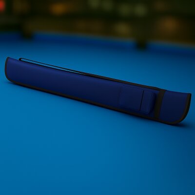 Billard Queue Tasche für 2-teiliges Pool Queue viele Farben + Zubehörtasche