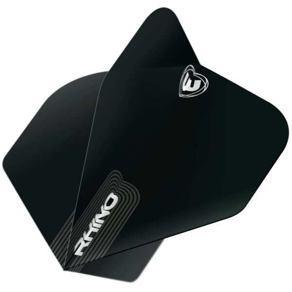 Winmau Rhino Extra Thick Flights Standard Schwarz