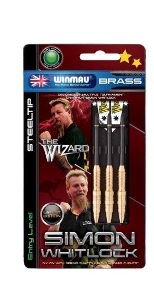 Winmau Simon Whitlock Brass Steel 22g (3er-Set, 1221.22)