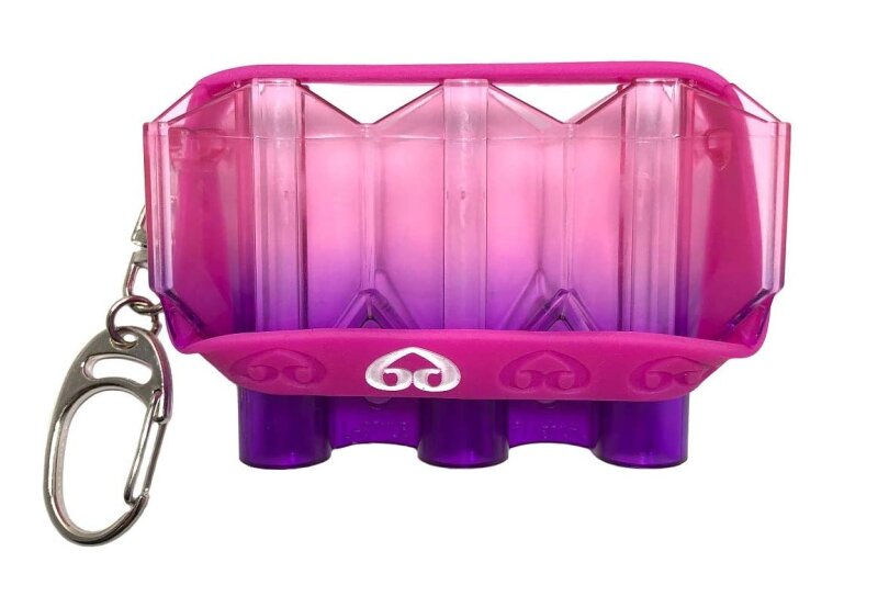 L-Style Krystal Flight Case Berry - Natural9