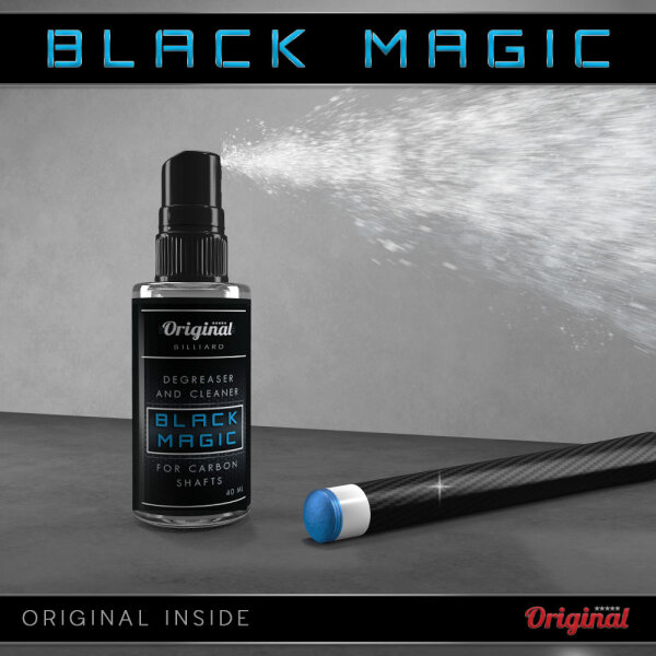ORIGINAL BLACK MAGIC Reiniger für Carbon-Oberteile 40 ML