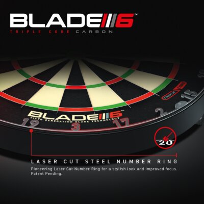 Winmau Blade 6 Triple Core Carbon Dartboard