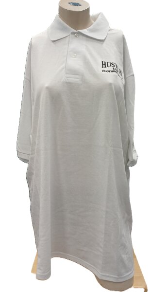 Hustlin USA Polo Shirt (weiß)