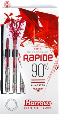 Harrows Rapide Softdarts 16g Style A 90% Tungsten