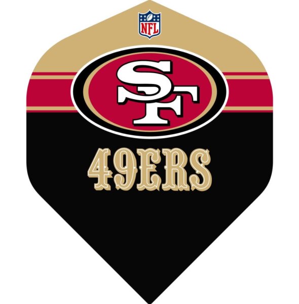 San Francisco 49ers Standard Dart Flights No2