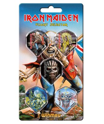 Winmau Rhino Iron Maiden Flight Collection 5er