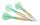 Bulls Mini Brass Darts Steeltip