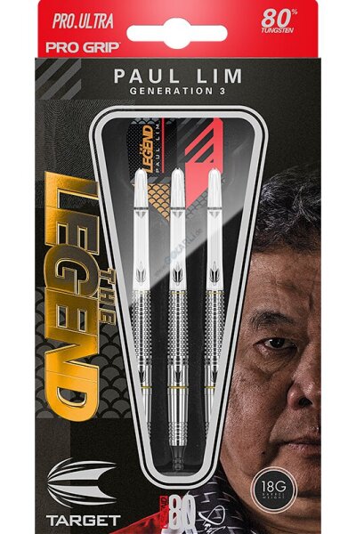 Target PAUL LIM LEGEND G3 80% Tungsten 18g JAPAN Softdarts