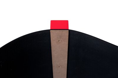 Longfield Abwurflinie Oche Holz 60cm, Rot
