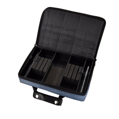 Master PAK - Darttasche Profi für 2-3 montierte Sets - Jeans Edition Dartcase