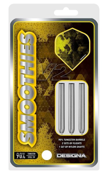 Designa Smoothies V2 Darts 22g - Steeldarts - M1