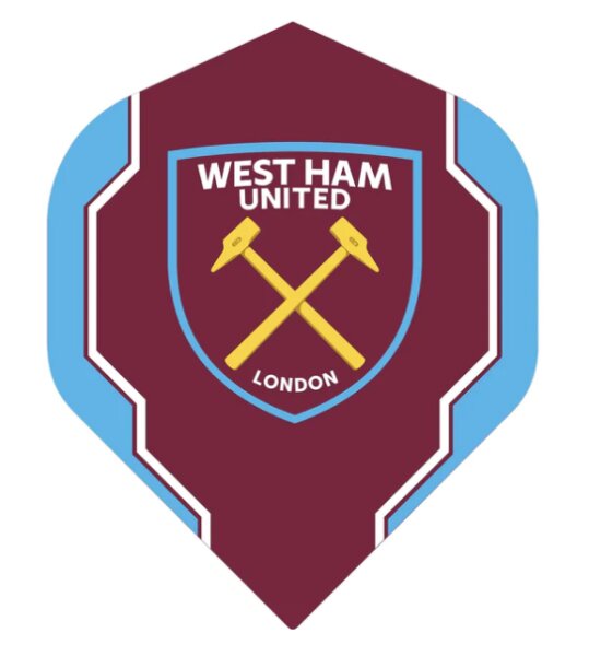 West Ham United Standard Dart Flights