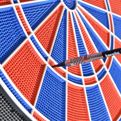 Karella Ultimo Softdartspitzen 50 St. im Dartröhrchen 2BA Gewinde Schwarz
