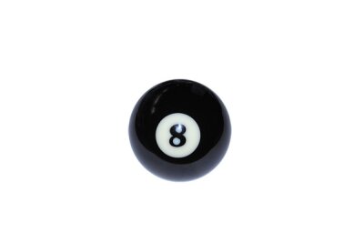 Super Aramith Pro Pool-Billard-Kugel schwarz Ball Nr 8