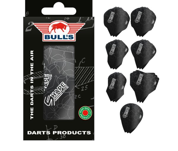 Bulls Flight Shape Testkit - 7 Sätze Dart Flights