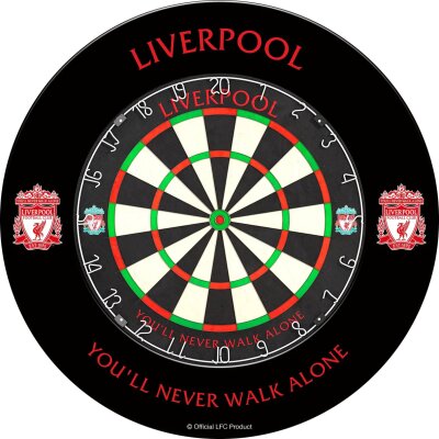 FC Liverpool Dartboard Surround Black