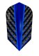 Harrows Quantum Slim Dart Flights Blau