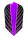 Harrows Quantum Slim Dart Flights Purple