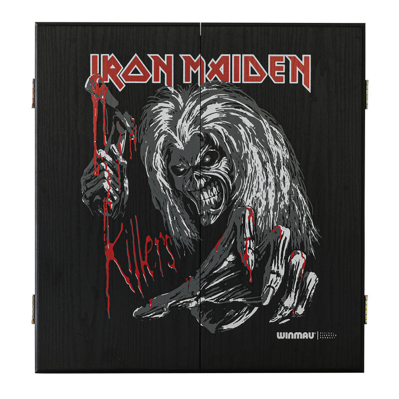 Cabinet Winmau Dartboard Cabinet Iron Maiden Killers
