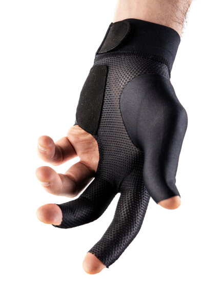 Felice Billard Handschuh Fingerlos schwarz