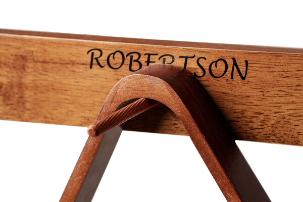 Wandhalter Robertson Eiche oder Schwarz
