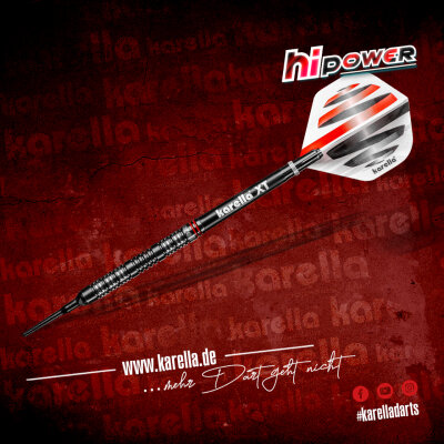 Softdart Karella HiPower schwarz 90% Tungsten 18g