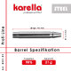 Steelbarrel Karella Profi Line PL-09 90% Tungsten