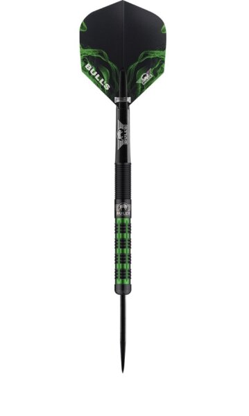 Bulls Smoke 90% Green Steeldarts 23g