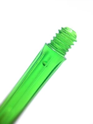 Bulls Darts Airstriper Schäfte Clear Green Medium