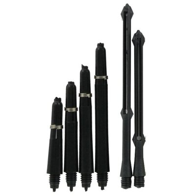 Bulls Darts Shaft TestKit Extended Schwarz 6 Sets