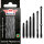 Bulls Darts Shaft TestKit Extended Schwarz 6 Sets