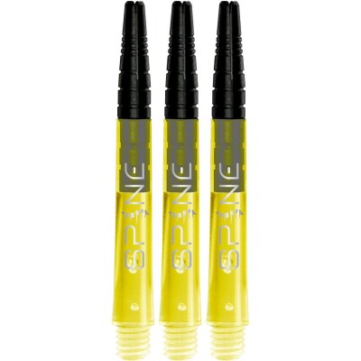 Bulls Darts Spine Shafts Yellow Medium