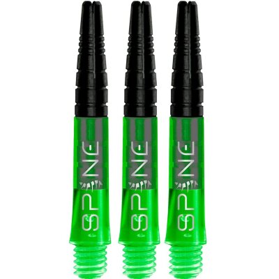 Bulls Darts Spine Shafts Green Short