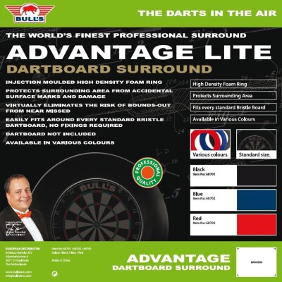 Bulls Dartbord Lite Surround Red