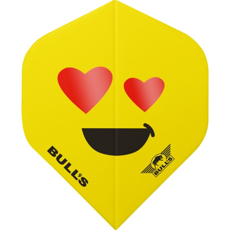 BULLS Powerflite Smiley Heart-eyes Standard Flights