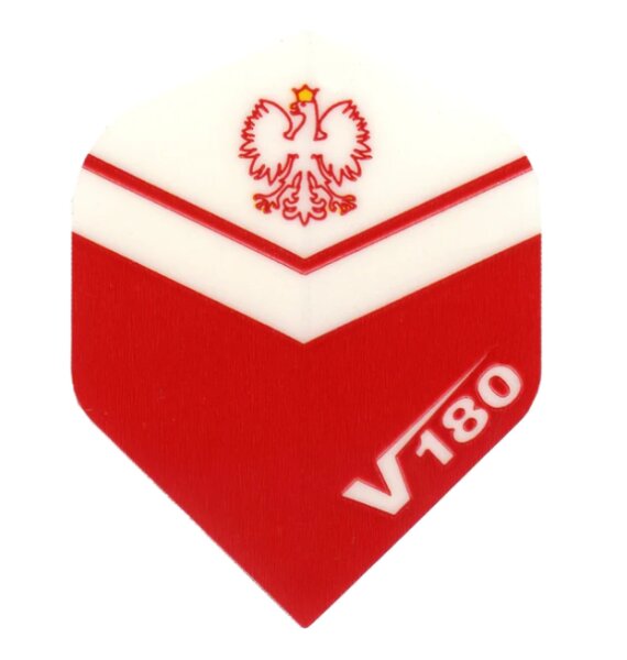 V180 Dart Flights Polen Standard