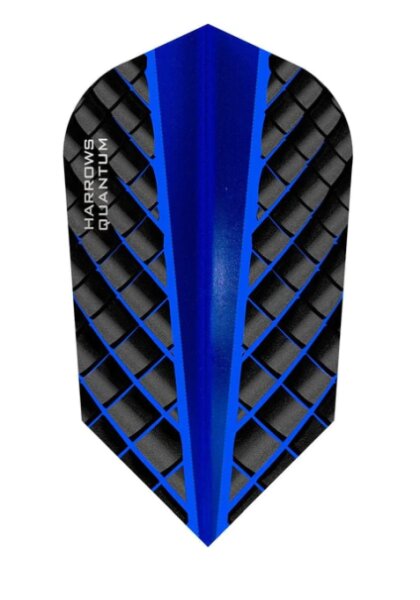 Harrows Quantum Slim Dart Flights Blau 5 Sets (15 Flights)