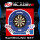 Winmau Blade 6 PDC-Set inkl. Dartboard, Surround, 6 Pfeile, Abwurflinie PDC 5310