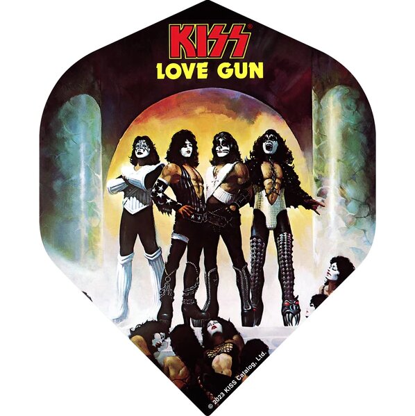Mission Kiss Dart Flights Love Gun
