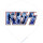 Mission Kiss Dart Flights Band Logo