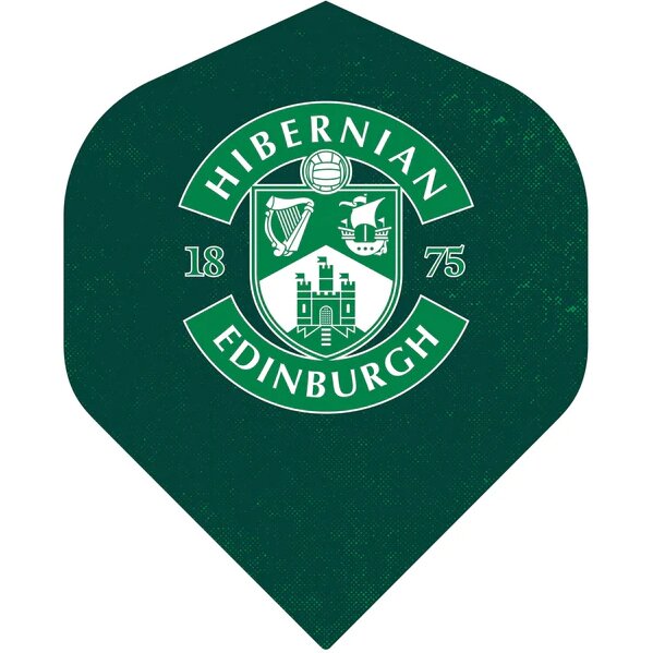 Hibernian Edinburgh Dart Flights Standard Green
