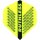 Ruthless RX Checkouts Standard Dart Flights 100 Micron - No2 Gelb