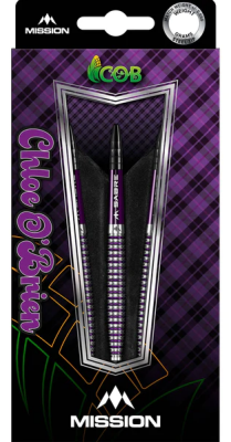 Mission Chloe OBrien Steeldarts 95% 23g Electro Purple