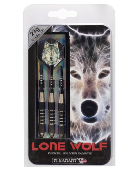 Elkadart Lone Wolf Nickel Silver Steeldarts 23g